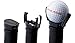 Nickel Putter Attachable Golf Ball Pick-up Tool , Black