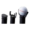 Nickel Putter Attachable Golf Ball Pick-up Tool , Black