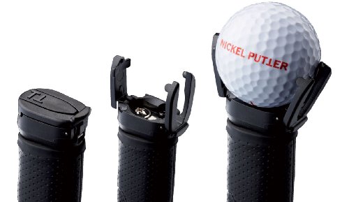 Nickel Putter Attachable Golf Ball Tool
