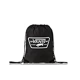 100% polyester drawstring bag Vans LEAGUE BENCH BAG Rucksack, 44 cm, 12 liters, Schwarz (Black/white)