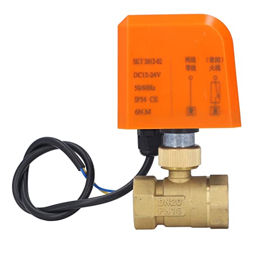 Robinet à tournant sphérique électrique DN20 pour automatiser les circuits d'eau - 5
