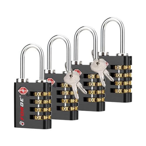 Forge Dual-Opening: Key or Combination Access Lock, TSA Approved Locks