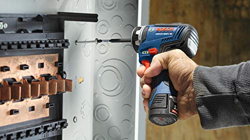 Bosch Gsr12V-300Fcb22 12V Max Ec Brushless Flexiclick 5-In-1 Drill/Driver System With (2) 2.0 Ah Batteries #TOP3