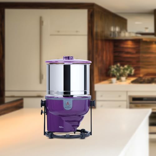 Image of Tilt DX Wet Grinder, 2L Capacity, 120W, 1440 RPM, 5 Years Warranty, ABS Body, Tilting Body for Ease of use, Stainless Steel Drum (2 Litre, Purple)