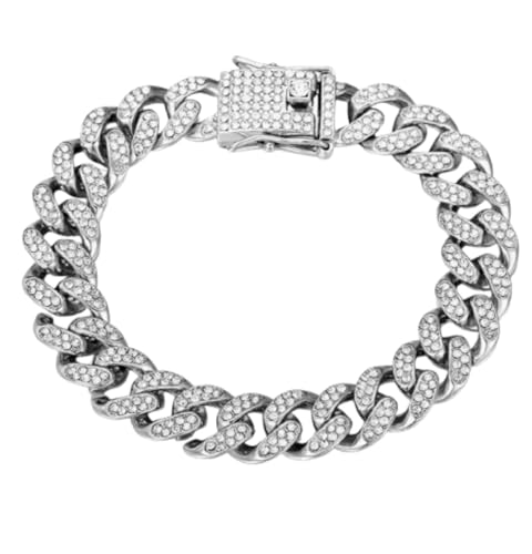 Image of Fancy Cuban adjustable link bracelet for unisex stylish anti tarnish Bracelet for women man boys girls accessories mc stan Jewellery cuff bracelet gifts