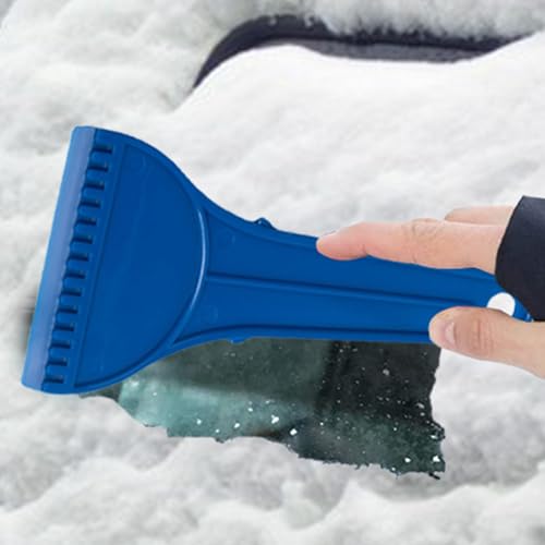 Generisch Car Ice Scraper, Multifunctional Frost Removal Tool, ABS Reusable Scraper for Windshield On Cars Trucks SUVs, Durable Ergonomic Handle with Easy Grip for Winter Snow Cleaning, 8.5x18.3cm – Bild 5