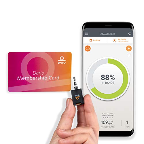 Dario Value Pack Kit: Blood Glucose Monitoring Set. Test Your Blood Sugar on