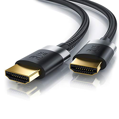 Primewire – 2m Cable HDMI 2.1 - Alta Velocidad con Ethernet - 8k @ 120 Hz con DSC - 7680 x 4320 - UHD II - Compatible con HDMI 2.1 2.0a 2.0b - 3D - HDR - ARC - Compatible con Blue Ray PS4 Xbox