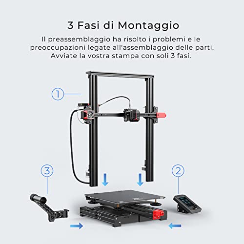 Creality Stampante 3D Ender 3 Max Neo Letto di