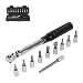 Produktbild Bluechain® Fahrrad Drehmomentschlüssel 1/4 Zoll, 2-20 Nm mit Verlängerungsstange / Drehmomentschlüssel Fahrrad mit Klick-Mechanismus / Drehmomentschlüssel Set Fahrrad inkl. Bits Hex & Torx