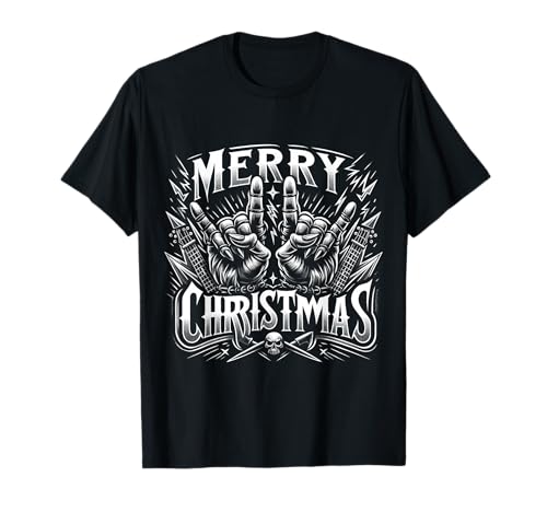 Rockin' Christmas - Frohe Weihnachten - Heavy Metal Holiday T-Shirt