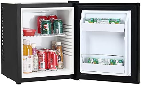 ANJI DEPOT Mini Wine/Drink/Beverage Cooler/Fridge, Built-In Thermostat, LED Light, Energy Class (28L)