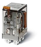 FINDER 56.32.8.120.0000 120V AC Coil, Agni Contact, DPDT 12A, Industrial Plug-in Relay
