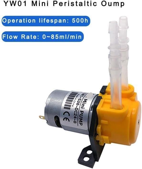 Micro DC Peristaltic Pump, 85ml/min flow