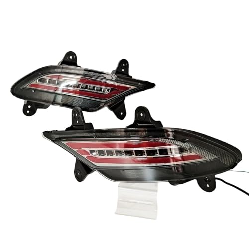 YMYYQW Antinebbia posteriore 1 paio di luci di guida a riflettore a LED per Creta IX25 2020 2021 luci dei freni lampada paraurti posteriore lampada di segnalazione di svolta