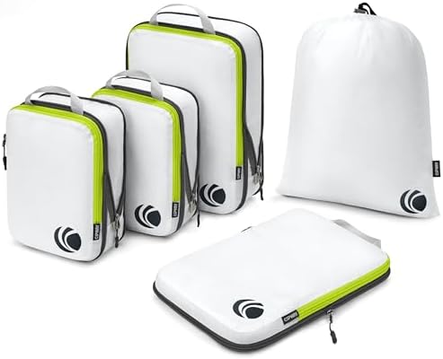 Cipway Compression Packing Cubes for Travel-Expandable Luggage Or...