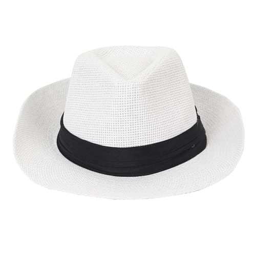 FabSeasons Casual Woven Homburg Hat for Men