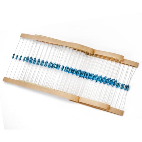 Innfeeltech 100 piezas 1 / 4w 1% tolerancia 150 Ohm resistencia de película metálica proyecto DIY y experimento