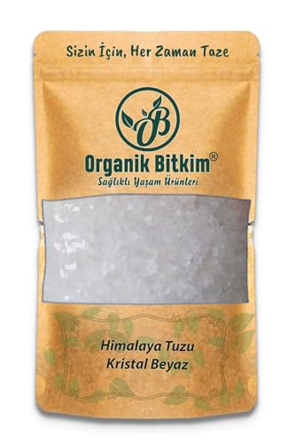 Organik Bitkim Himalaya Tuzu Kristal Beyaz Öğütülmemiş 500 g