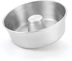 Forma de Bolo Nº 24, Aluminio Oliveira, Prata