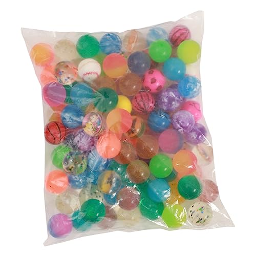 DRESSOOS 50 Saltarinas para Niños, Saltarinas De Goma, Juguetes Divertidos para Niños, Juguetes para Niños, De Goma De Colores, De Juego, Juguete para Niños.
