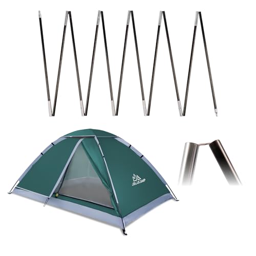 JELUCAMP Replacement Tent Trap Poles for ASIN B0CSC668ZX, B0CSC7BB38, B0CSC72CMK