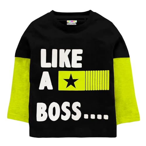 Image of Kuchipoo Boys Full Sleeves Cotton T-Shirt