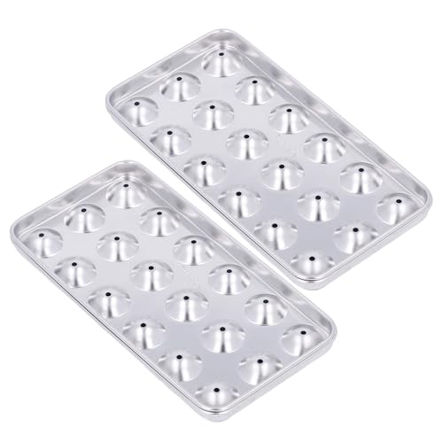 Bandeja para cubitos de hielo de acero inoxidable 18 ranuras miniatura 4