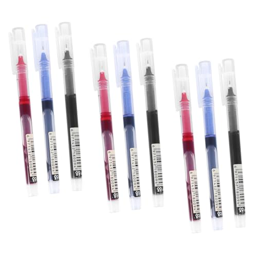 DOITOOL 9 bolígrafos de gel secado rápido 0.5 mm