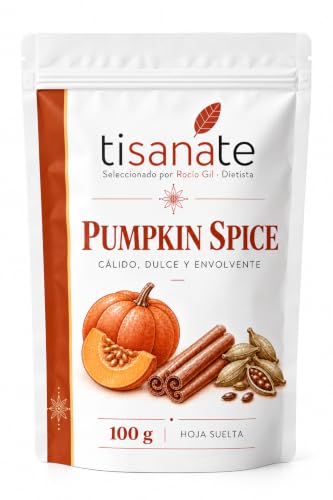 Pumpkin Spice 100 g | Rooibos con Canela, Calabaza y Especias, Tisanate