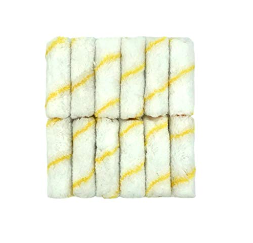 BRUFER 47146 4" Mini Paint Roller Covers, Replacements for 4"-inch Mini Paint Roller