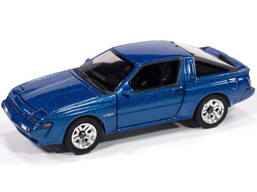 1988 Conquest TSi Bright Blue Metallic Modern Muscle Series 1/64 Diecast Model Car by Auto World 64502-AWSP187A by AW AUTO WORLD - Image 2