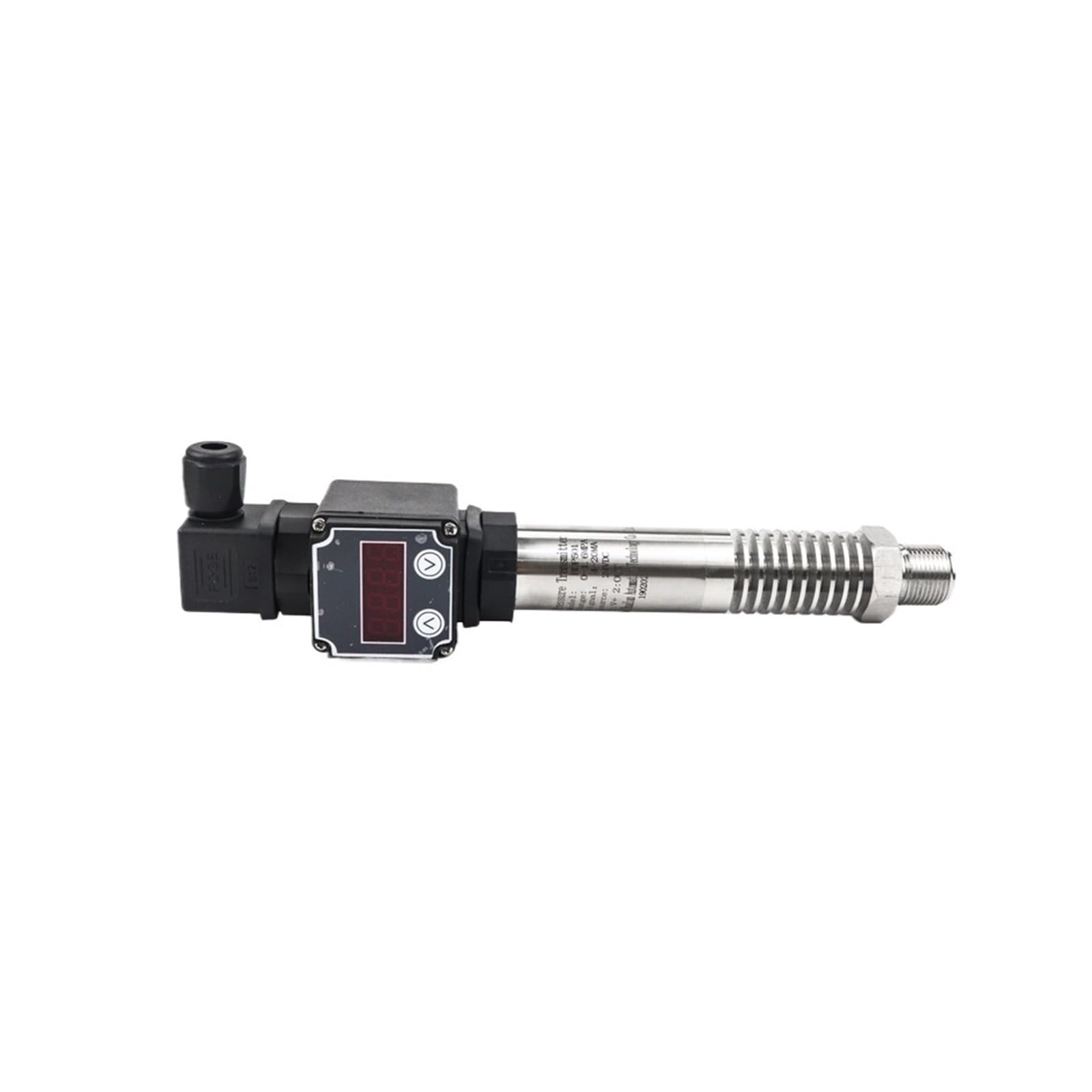 NOBIRTBSA Pressure Sensor Temperature Pressure Transducer Sensor 4-20mA Output M20*1.5 Thread DC24V with LCD Display(0-1Mpa 4-20mA)