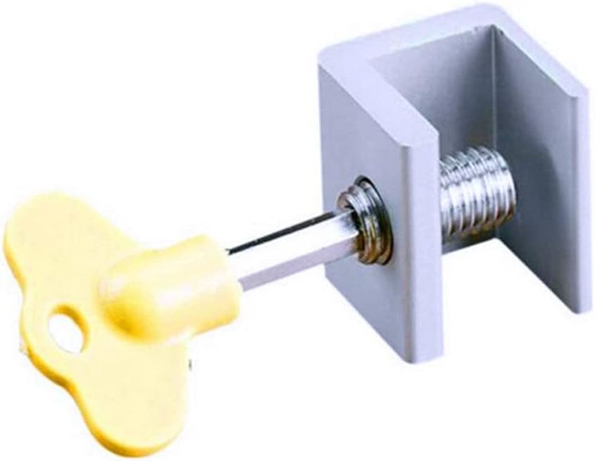 Adjustable Slide Band Stop Cabinet Latch Bands Door Window Latch Rubber Covered Wedge Security Anti-Theft Lock Safety Doors Lock (D