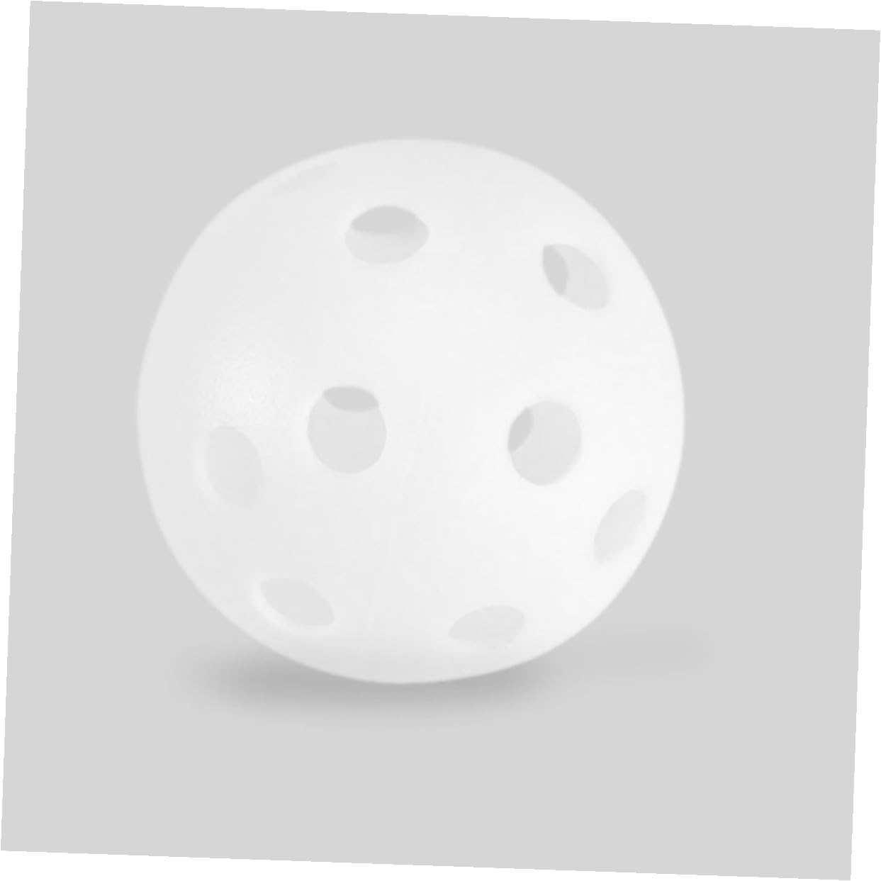 Happyyami 100pcs Plastic Golf Training Balls Hollow Practice Balls Soft Lightweight for Indoor Outdoor Swing and Driving Range Use