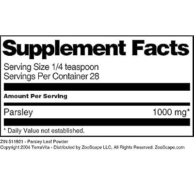 Parsley Leaf Powder (1 oz, ZIN: 511921)