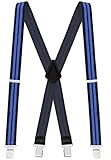 Buyless Fashion Textured Suspenders for Men - 48
