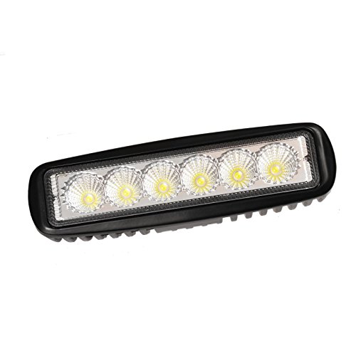 image for KAWELL Slim 18W LED Light Bar 6.2 Inches 6500K Waterproof Off Road Led
