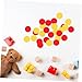 HEALSOPTHY 100Pcs Educational Counting Chips for Boys and Girls Plastic Round Disks Two-Color Math Teaching Aids for Home Learning and Classroom Activities