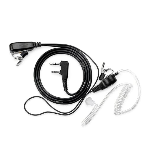 Image of Noise Cancelling walkie Talkie Earphones with Microphone, PTTs, Suitable G5 Radio, Two-Way walkie Talkie Earphones (1-piece Set)