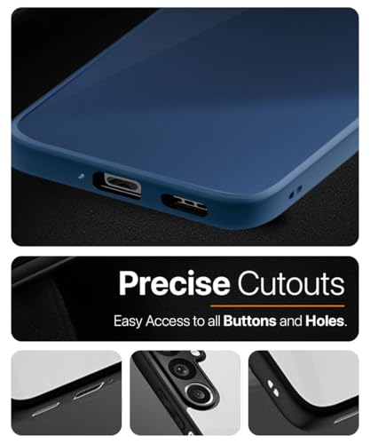 Image of WOW IMAGINE Shockproof Hybrid Back Cover for Motorola Moto G34 5G | Moto G45 5G | Hard Slim fit Back Case | PC & TPU | Clear Transparent Case - Blue