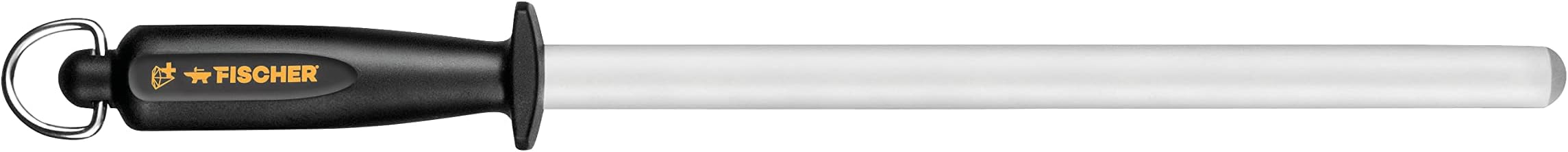 11-Inch Diamond Sharpening Steel, with Chrome Coating
