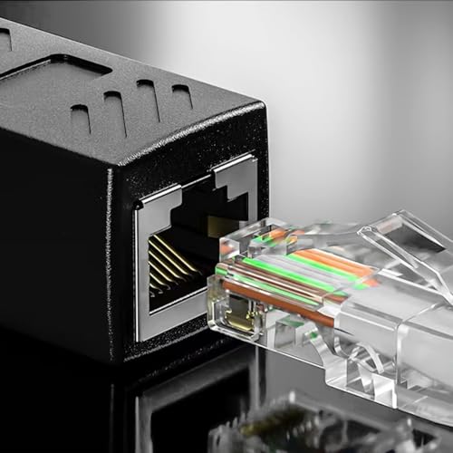 Adaptador RJ45 a RJ11 para línea telefónica, pack 2 miniatura 4