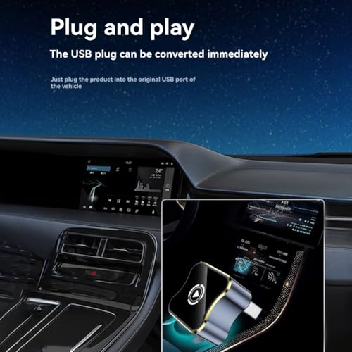 Android Auto y CarPlay inalámbrico 2 en 1, caja inteligente AI con WiFi y Bluetooth 5.0 3