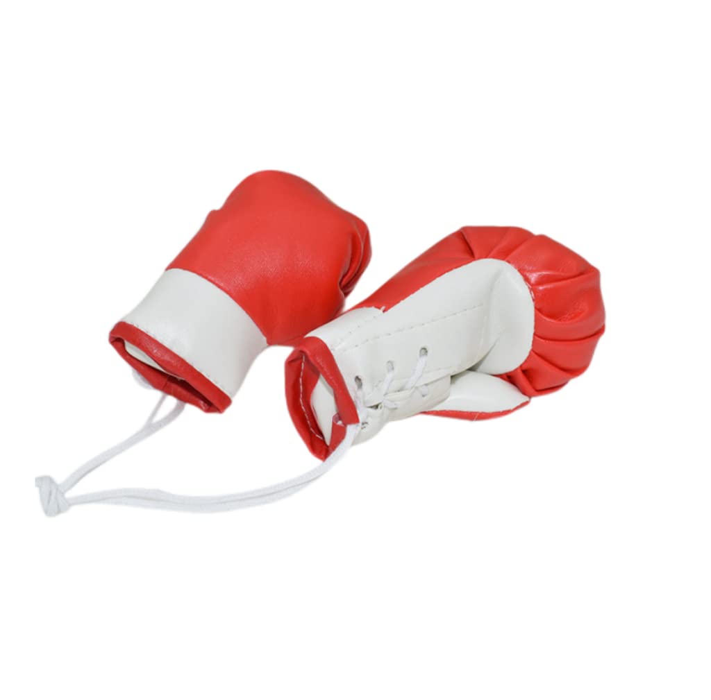 Mini Boxing Gloves - Miniature Accessories for Hanging Bag, Decorative Toys for Home, Car, Christmas Party Decor