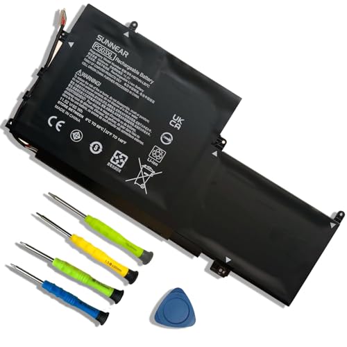 Image of PG03XL 831758-005 Laptop Battery Replacement for HP Spectre X360 15 AP011DX 15-AP000 AP000NA AP000NF AP000NX Series Notebook 831532-421 HSTNN-LB7C 11.52V 65Wh 5430mAh (Tpye B)
