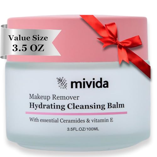 mivida Makeup Remover Cleansing Balm | Face Cleanser & Makeup ...