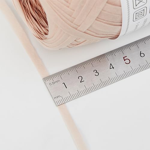 Image of NICEEC 3 Skeins Kraft Paper Yarn 474yds /5.3oz - Pink Series | Crochet & Knit, DIY Project Starter Kit,Handbag,Sun Hat,Shoes, Shopper Bag