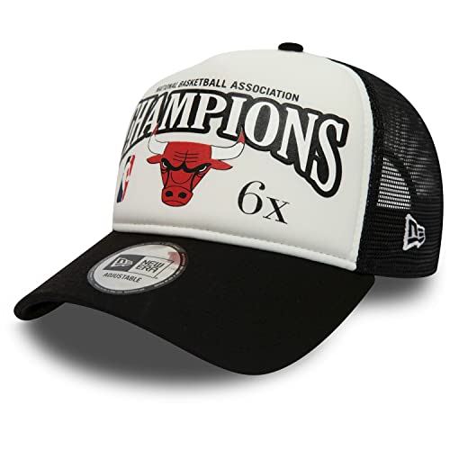 New Era A-Frame Trucker Cap - Champions Chicago Bulls