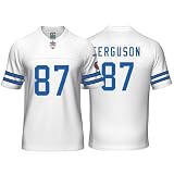 Jake Ferguson Jersey Mens/Women/Youth Football Stitched T-Shirt for Sports Fan White No Brand/Logos